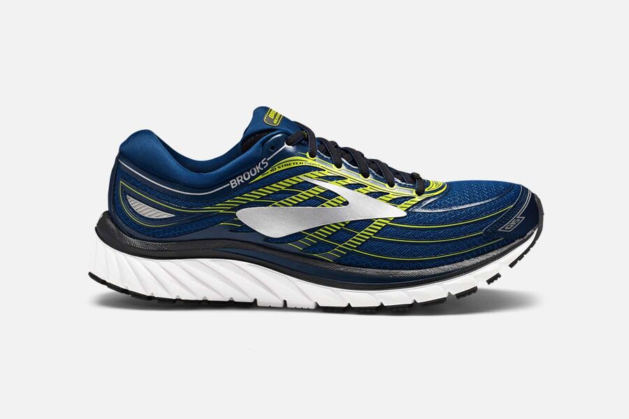 Tenis Corrida Brooks Glycerin 15 Masculino Brasil - Azul Marinho/Azuis/Pretas 3958624-WE
